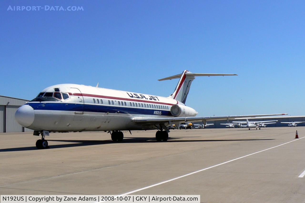 N192US, 1967 Douglas DC-9-15F C/N 47156, At Arlington Municipal