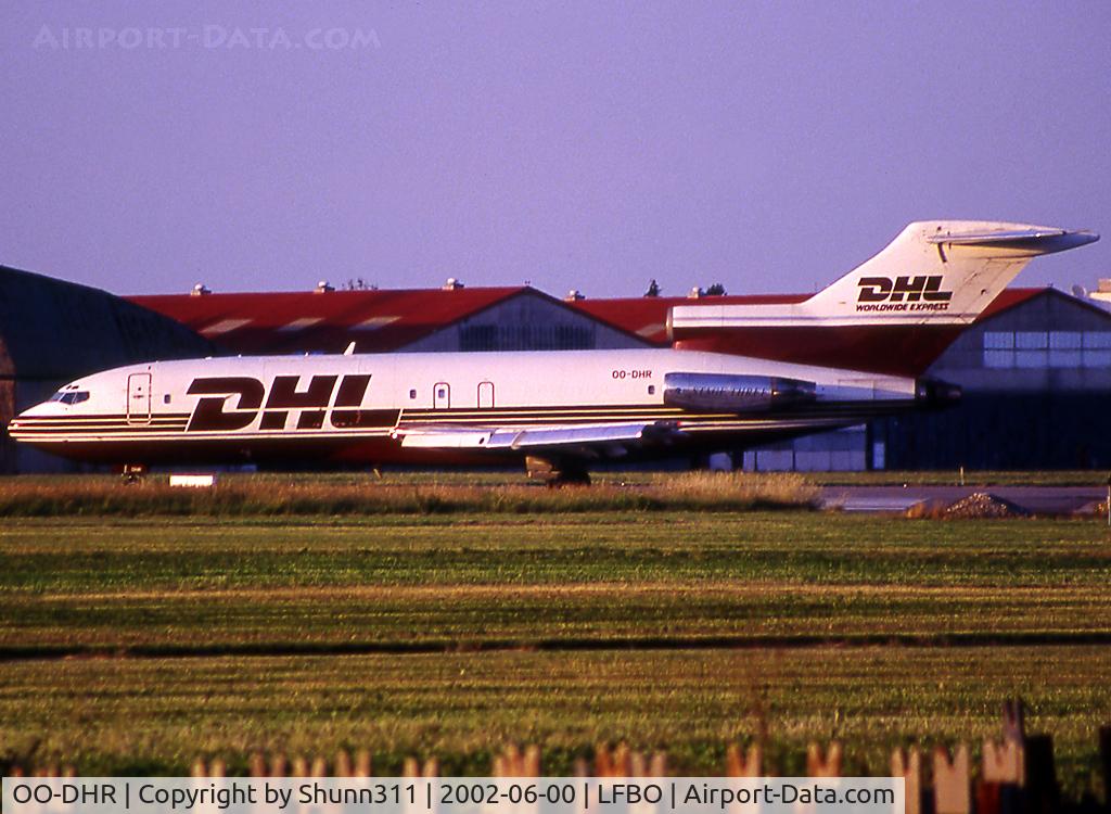 OO-DHR, 1967 Boeing 727-35(F) C/N 19834, Ready to take off rwy 32R