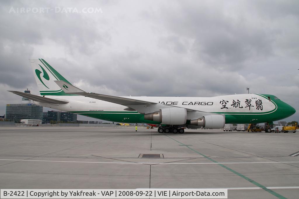 B-2422, 2007 Boeing 747-4EVF/ER/SCD C/N 35173, Jade Cargo Boeing 747-400