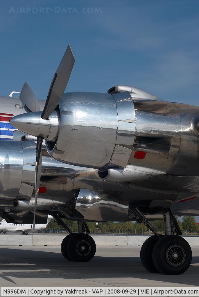 N996DM, 1958 Douglas DC-6B C/N 45563, Red Bull DC6
