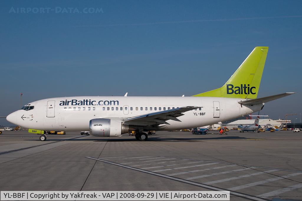 YL-BBF, 1990 Boeing 737-548 C/N 24878, Air Baltic Boeing 737-500