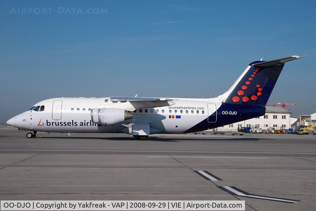 OO-DJO, 1995 British Aerospace Avro 146-RJ85 C/N E.2279, Brussels Airlines Bae 146