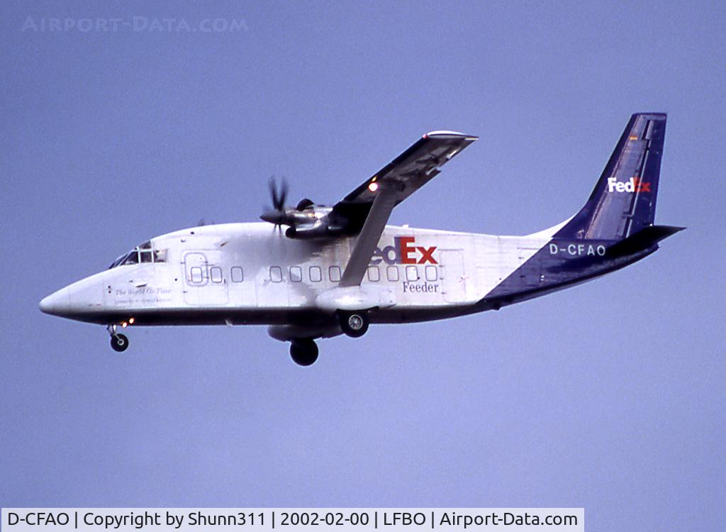 D-CFAO, 1988 Short 360 C/N SH.3734, Landing rwy 32R
