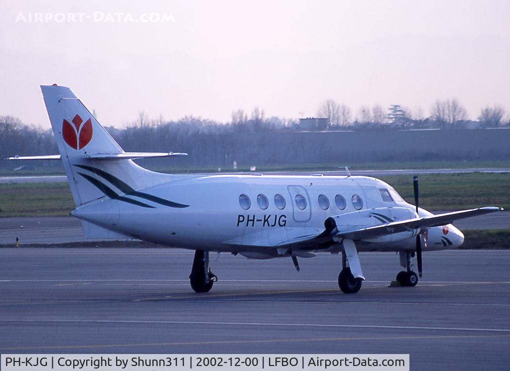 PH-KJG, 1986 British Aerospace BAe-3108 Jetstream 31 C/N 690, Parked at the General Aviation area...