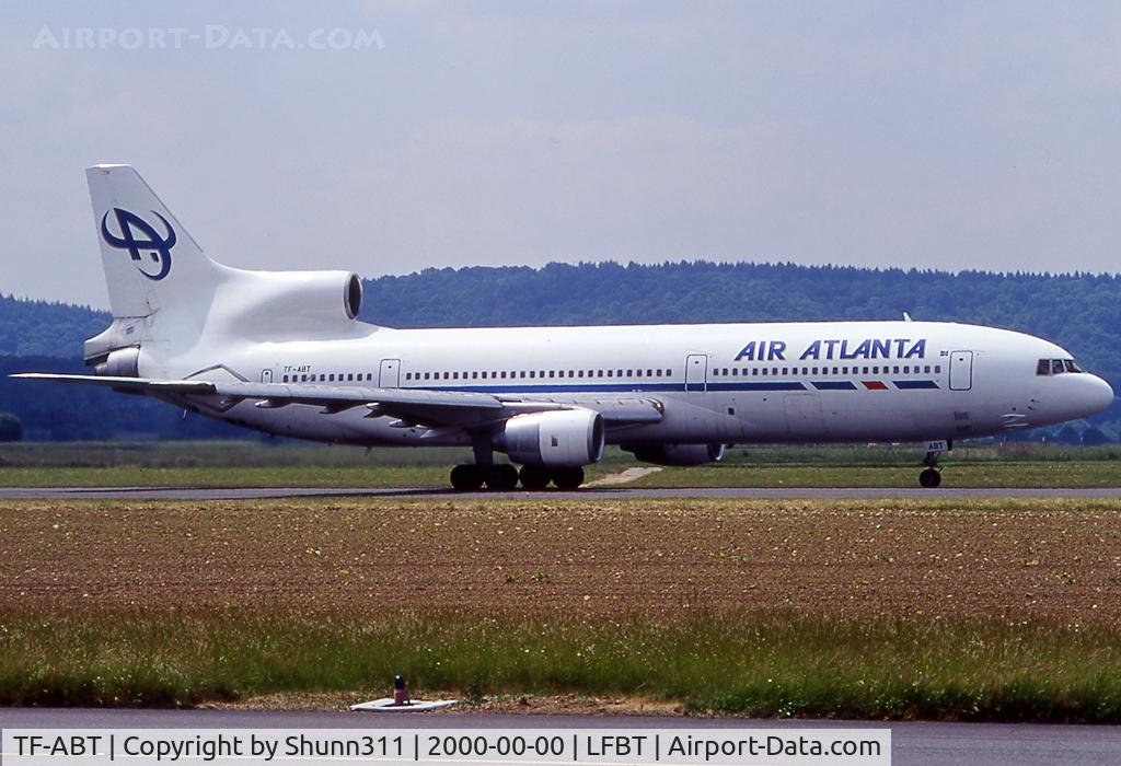 TF-ABT, Lockheed L-1011-385-1-15 TriStar 100 C/N 193B-1231, Rolling to the terminal...