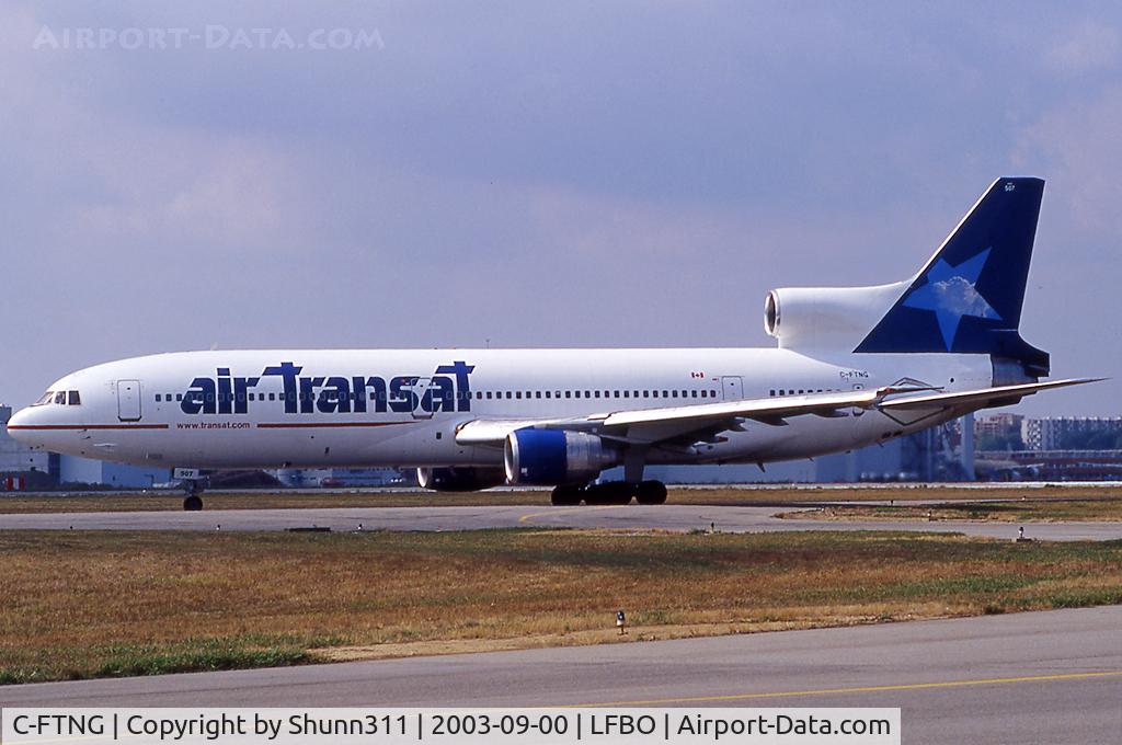 C-FTNG, 1973 Lockheed L-1011-385-1-14 TriStar 150 C/N 193E-1048, Taxiing holding point rwy 32R for departure...