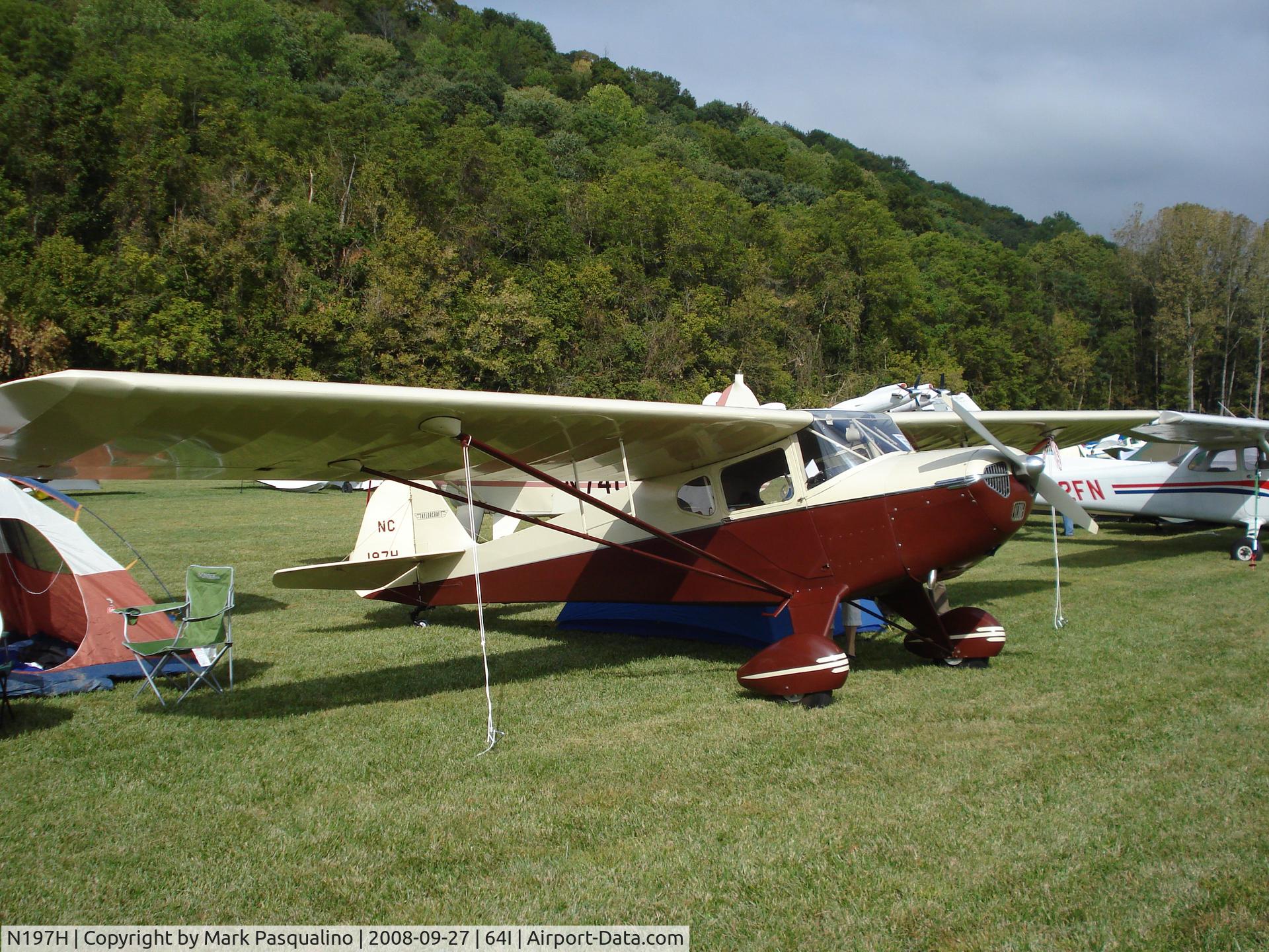 N197H, 1941 Taylorcraft BC-12-65 C/N 2915, Taylorcraft BC12-65