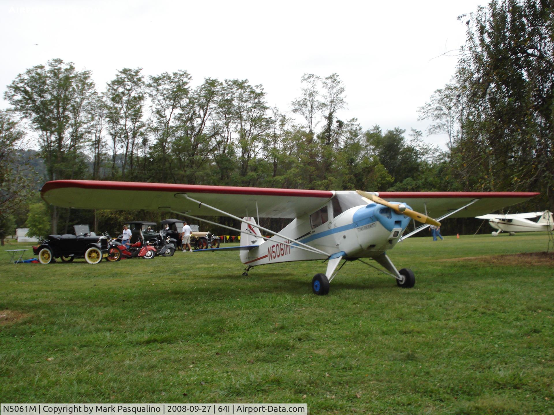 N5061M, 1946 Taylorcraft BC12-D C/N 10361, Taylorcraft BC-12-D