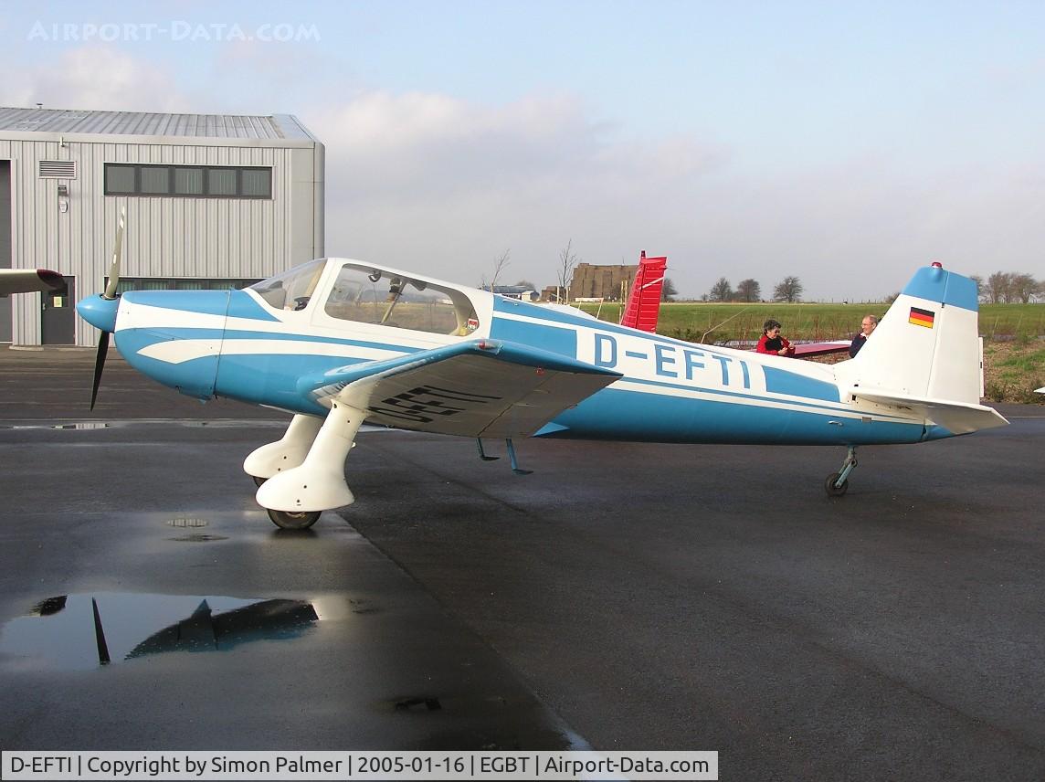 D-EFTI, 1961 Bolkow Bo-207 C/N 219, Bolkow Bo207 at Turweston
