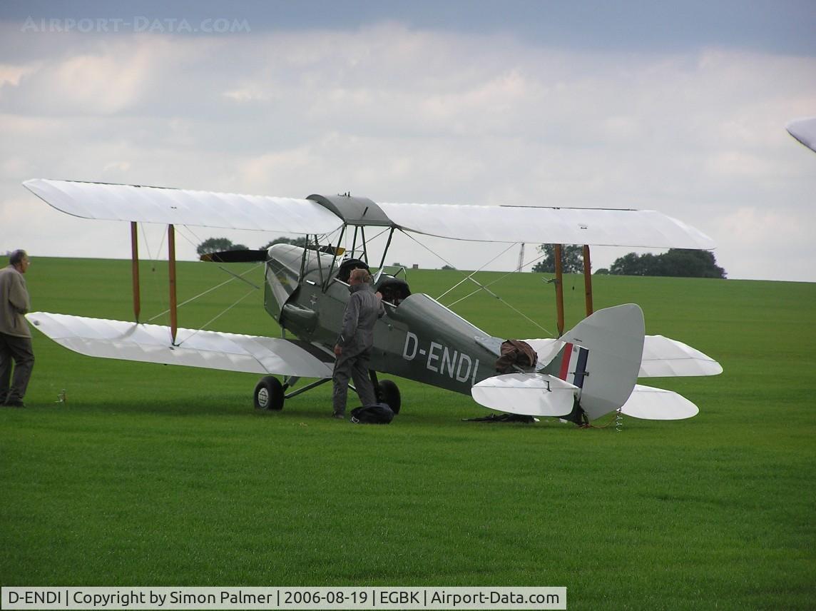 D-ENDI, 1939 De Havilland DH-82A Tiger Moth II C/N 82335, Tiger Moth