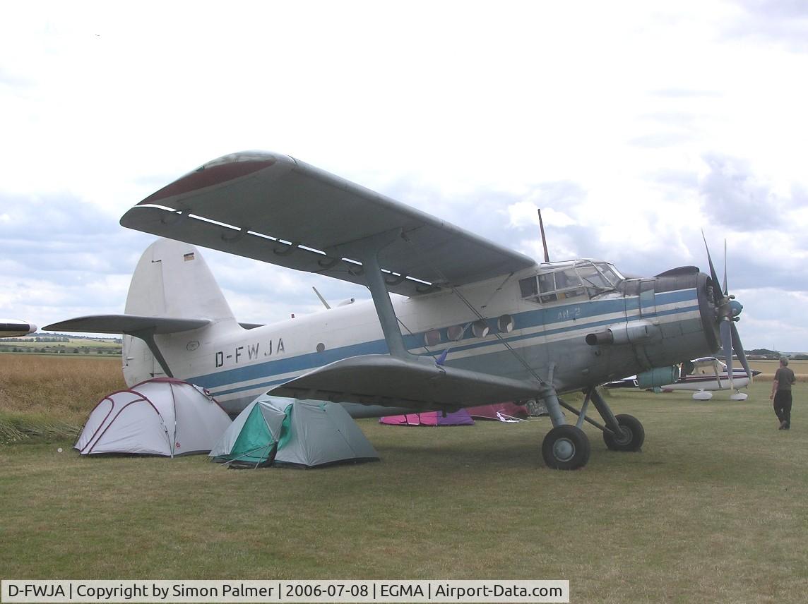 D-FWJA, Antonov AN-2T C/N 1G86-41, An-2