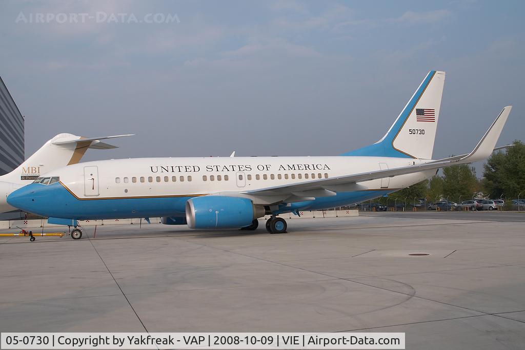 05-0730, 2006 Boeing C-40C Clipper (737-7BC BBJ) C/N 34807, United States Air Force Boeing 737-700