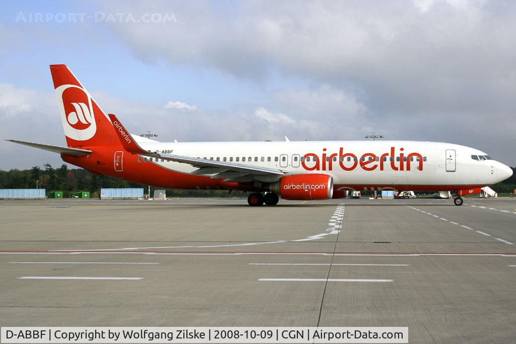D-ABBF, 2002 Boeing 737-86J C/N 32917, visitor