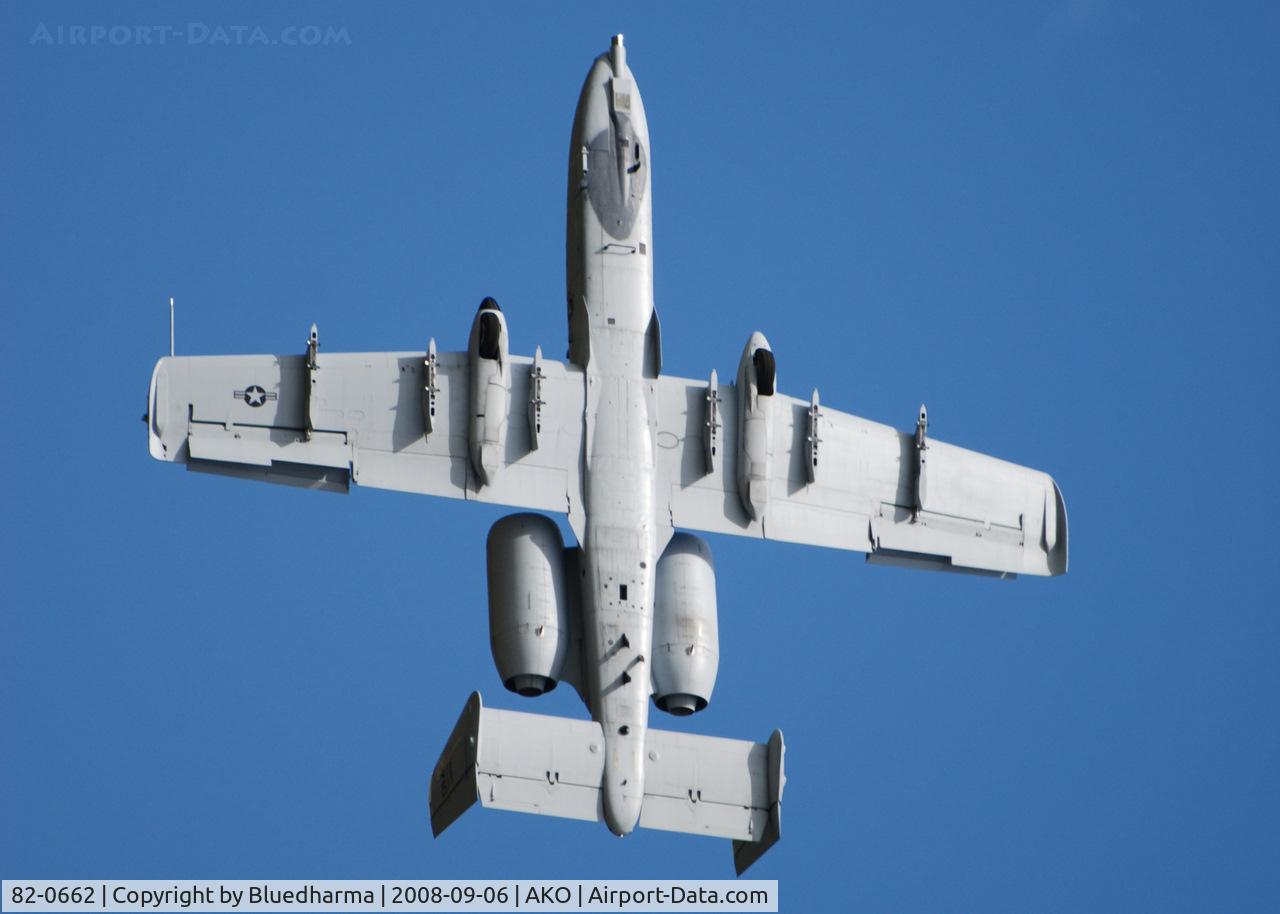 82-0662, 1982 Fairchild Republic A-10A Thunderbolt II C/N A10-0710, National Radial Engine Exhibition Flight of West Coast A-10 Thunderbolt II Demonstration Team.