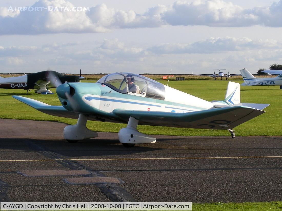 G-AYGD, 1963 CEA Jodel DR1050 Sicile C/N 515, private