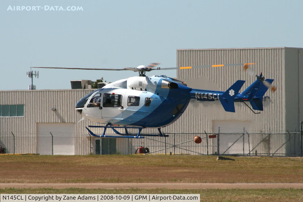 N145CL, 2008 Eurocopter-Kawasaki EC-145 (BK-117C-2) C/N 9188, At Grand Prairie Municipal