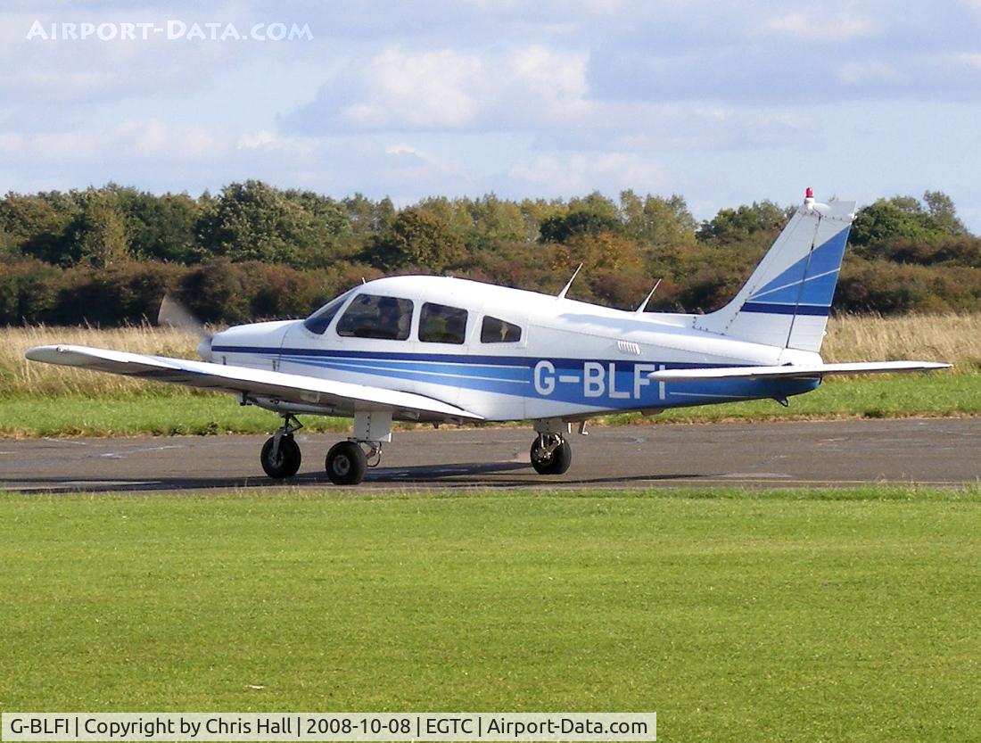 G-BLFI, 1984 Piper PA-28-181 Cherokee Archer II C/N 28-8490034, Previous ID: N4333Z