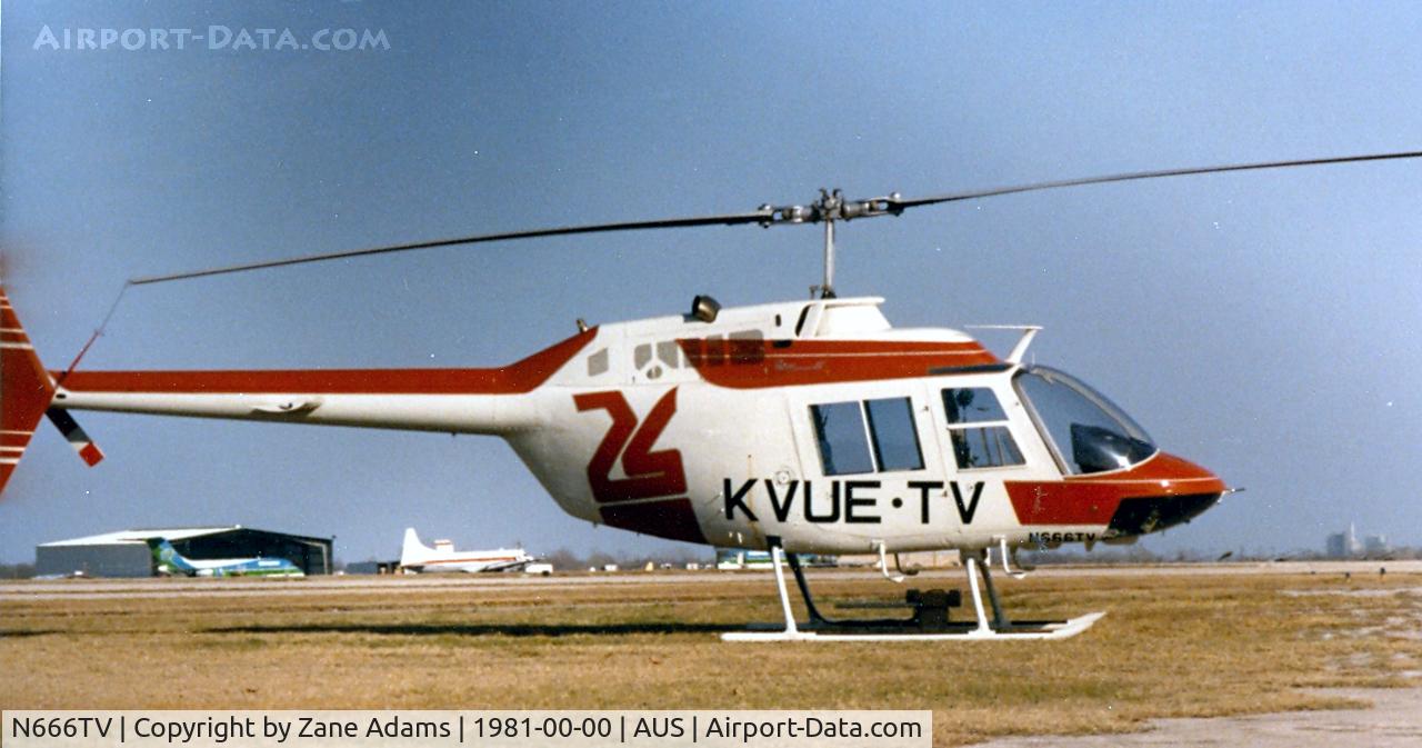 N666TV, 1981 Gates Learjet 55 C/N 012, KVUE Austin Bell 206