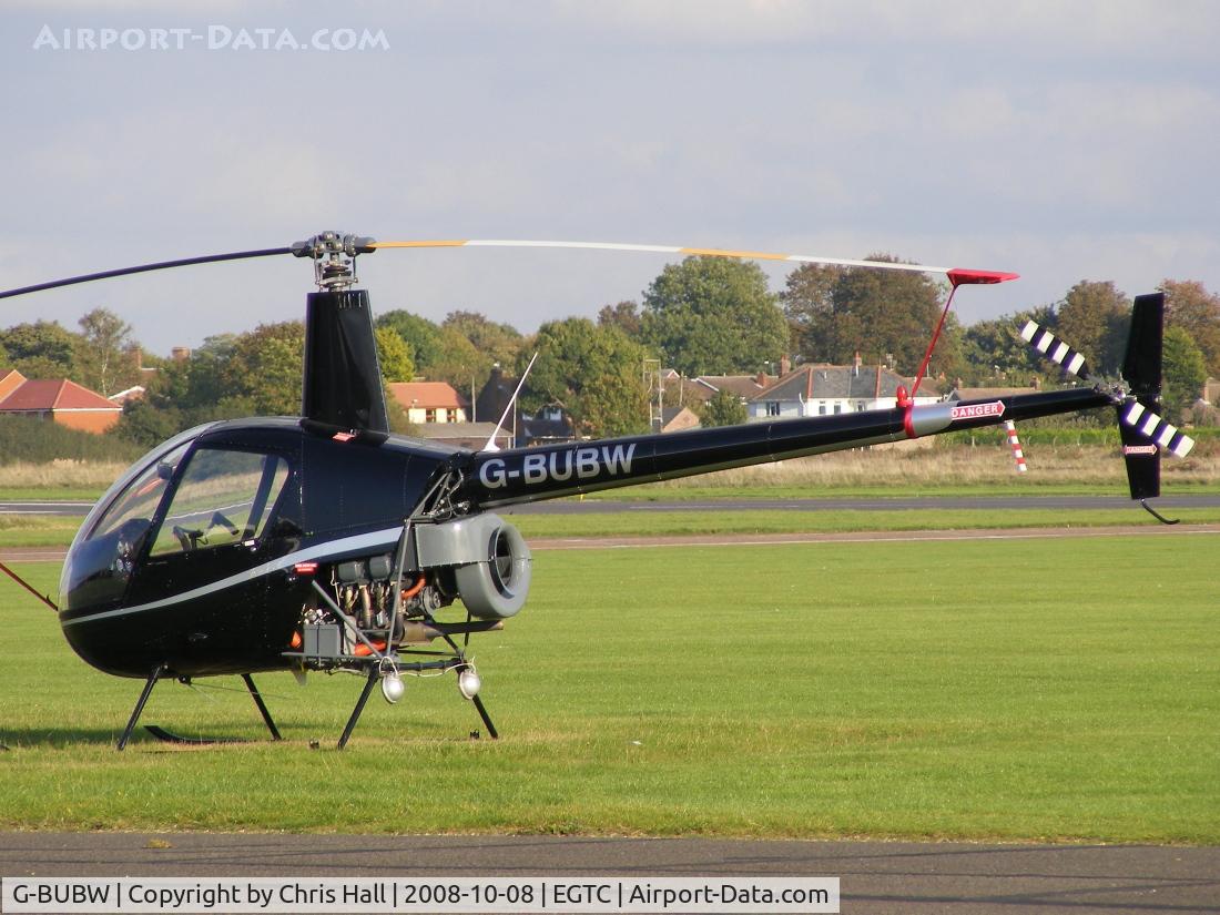 G-BUBW, 1992 Robinson R22 Beta C/N 2048, PLANE TALKING LTD
