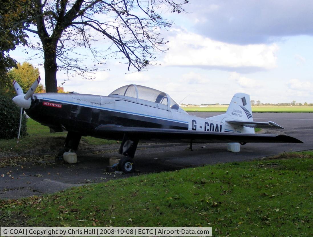 G-COAI, 1976 Cranfield A.1 C/N 001, CRANFIELD UNIVERSITY