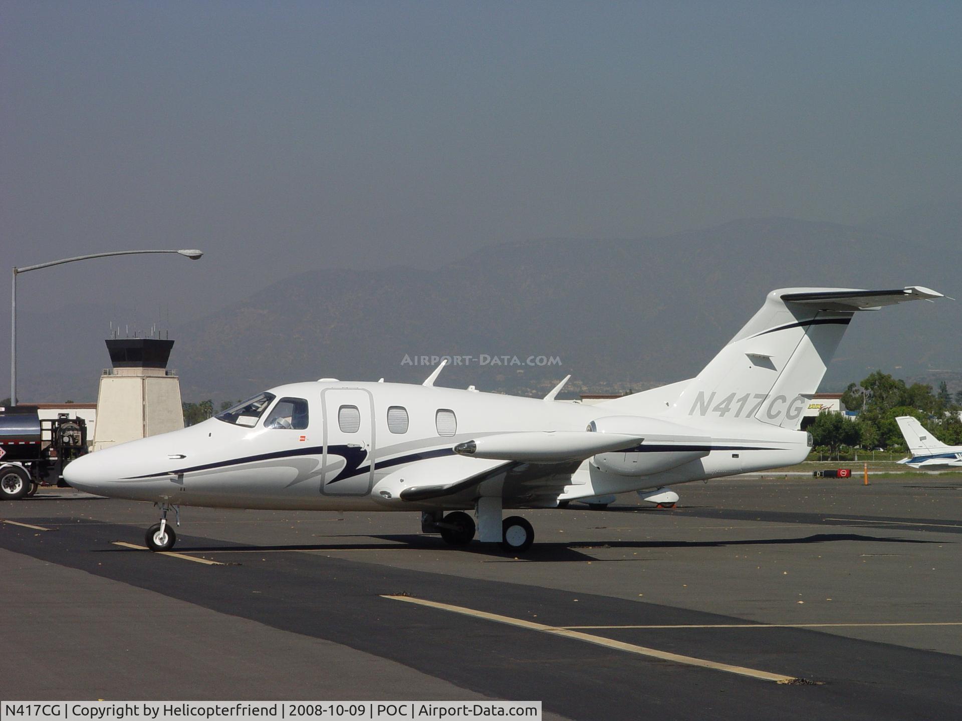N417CG, 2007 Eclipse Aviation Corp EA500 C/N 000094, Waiting for further instructions