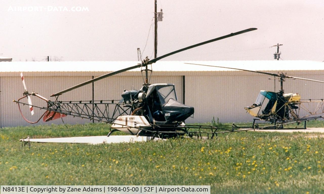 N8413E, 1960 Bell 47G-3 C/N 2597, Contintental MK5A Tomcats At Northwest Regional (Aero Valley) TX