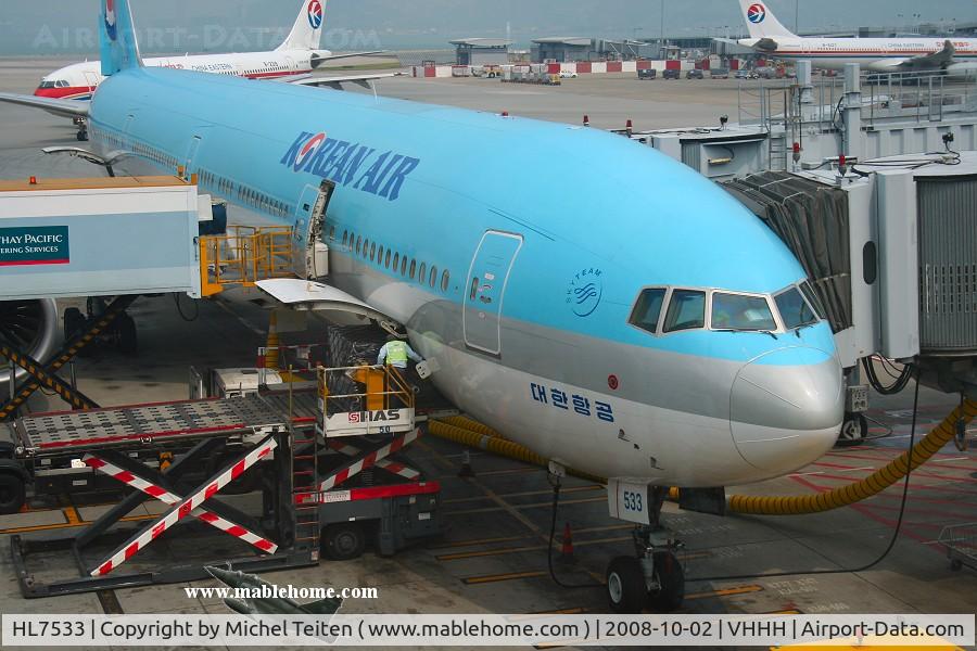 HL7533, 1999 Boeing 777-3B5 C/N 27948, Korean Airlines