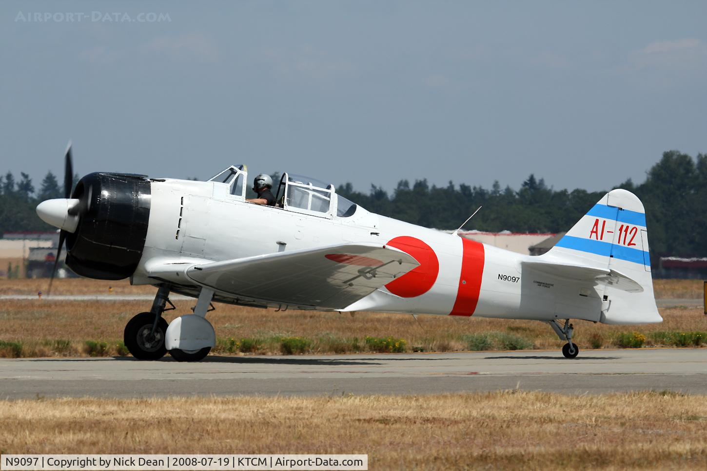 N9097, 1952 Canadian Car & Foundry Harvard MK IV C/N CCF4-158, McChord Airshow