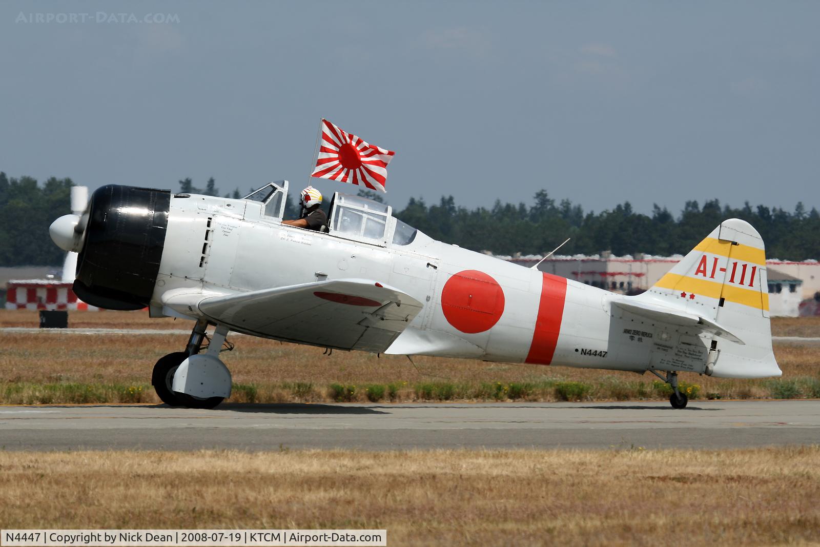 N4447, 1945 Canadian Car & Foundry Harvard Mk.4 C/N CCF4-241, McChord Airshow