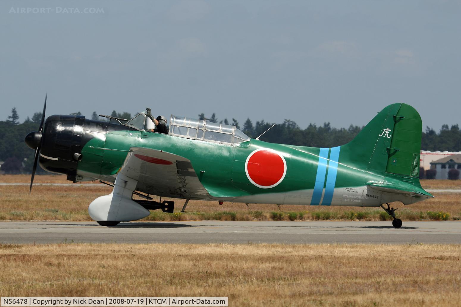N56478, 1941 Consolidated Vultee BT-13A C/N 7356, McChord Airshow