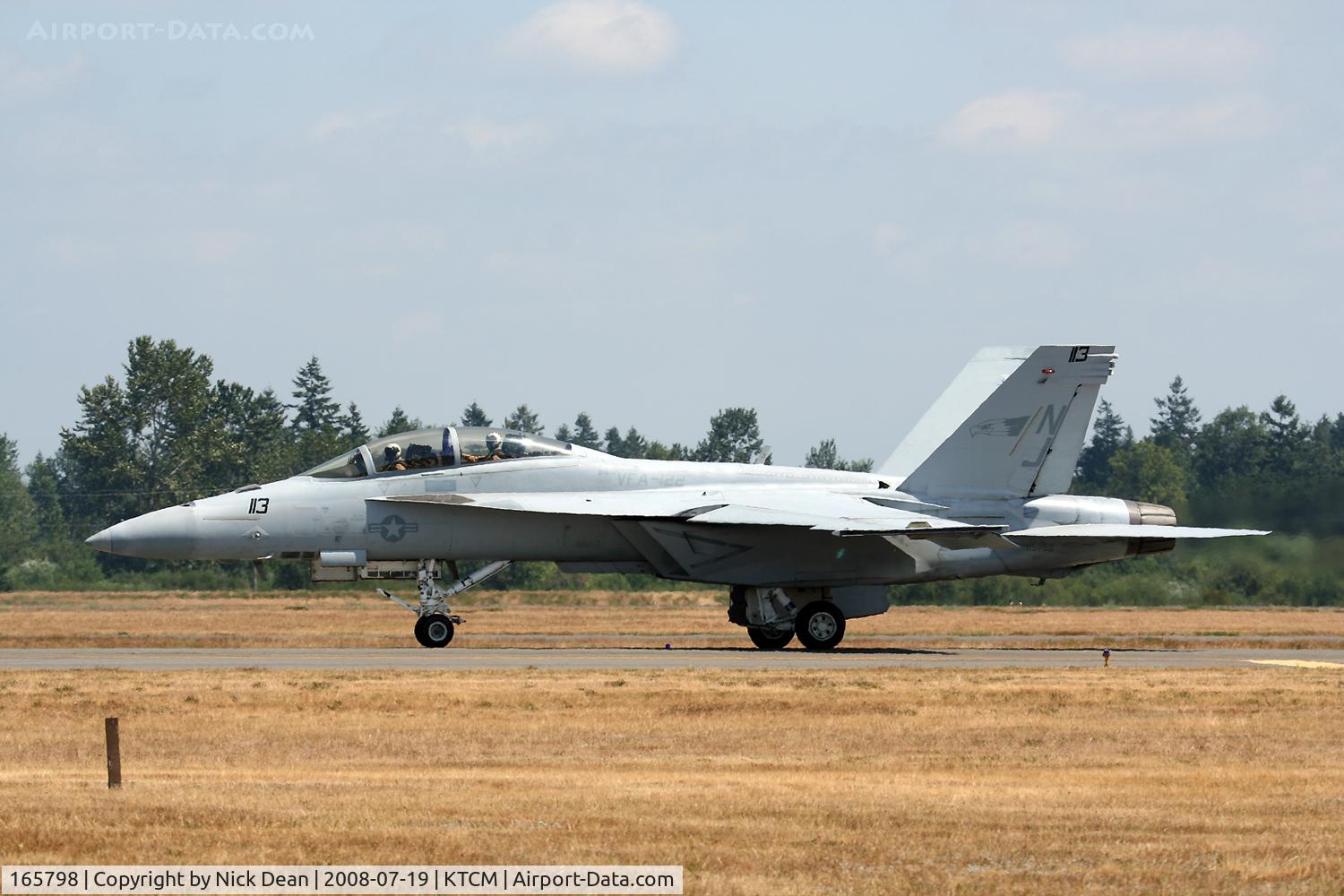165798, Boeing F/A-18F Super Hornet C/N 1527/F024, McChord Airshow