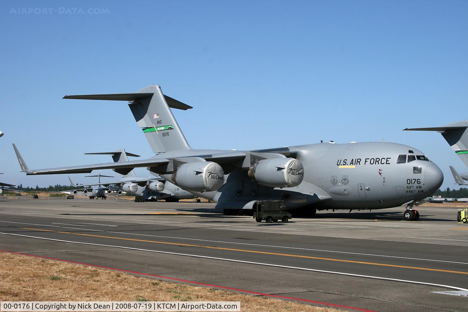 00-0176, 2000 Boeing C-17A Globemaster III C/N 50084/F083/P76, McChord Airshow