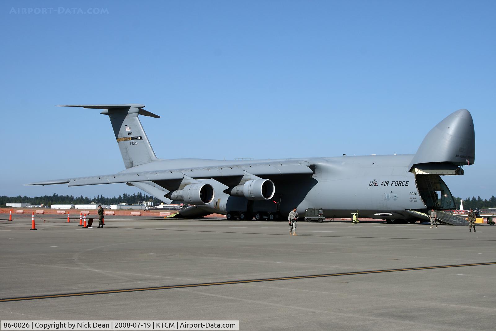 86-0026, 1986 Lockheed C-5M Super Galaxy C/N 500-0112, McChord Airshow