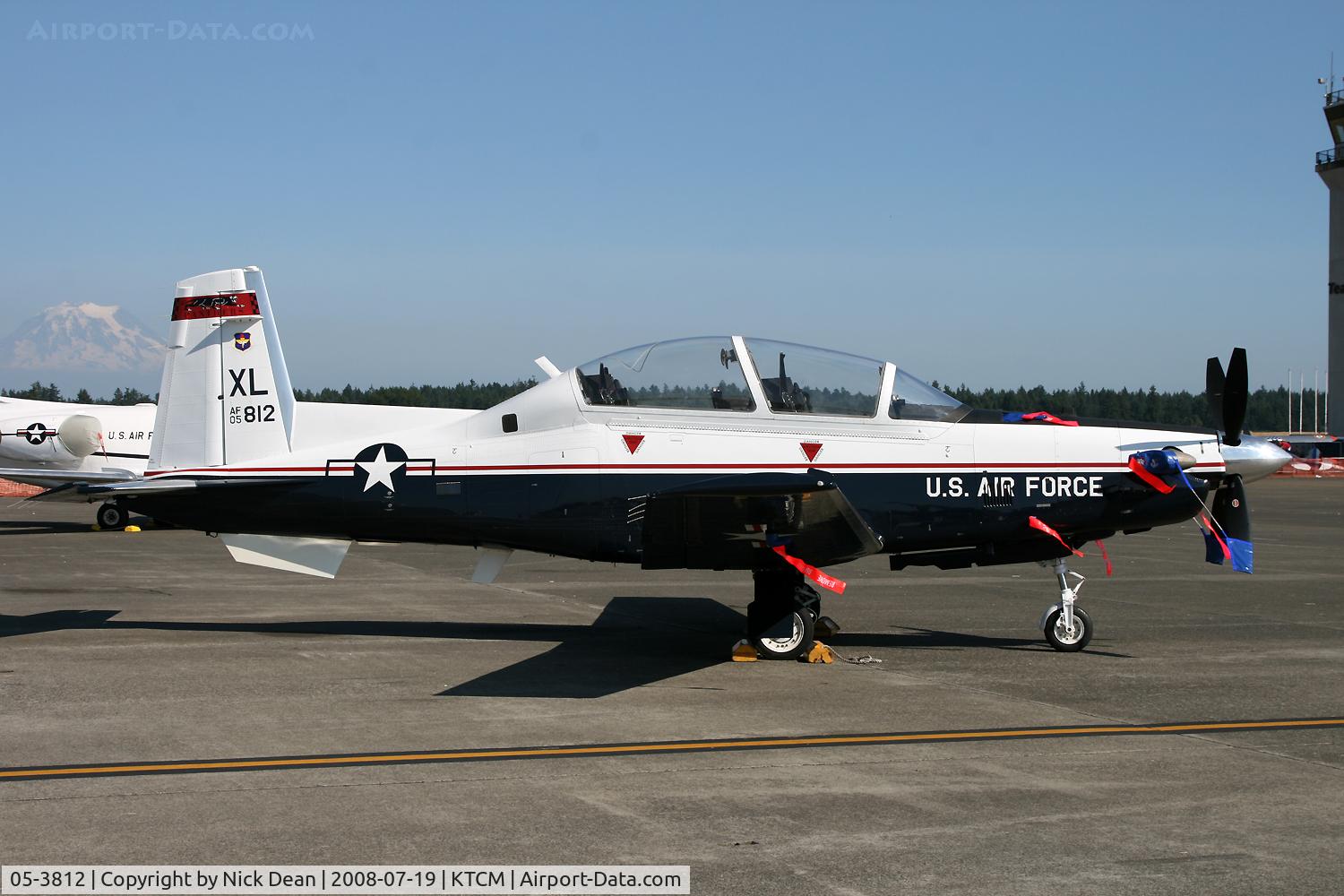 05-3812, Raytheon T-6A Texan II C/N PT-367, McChord Airshow