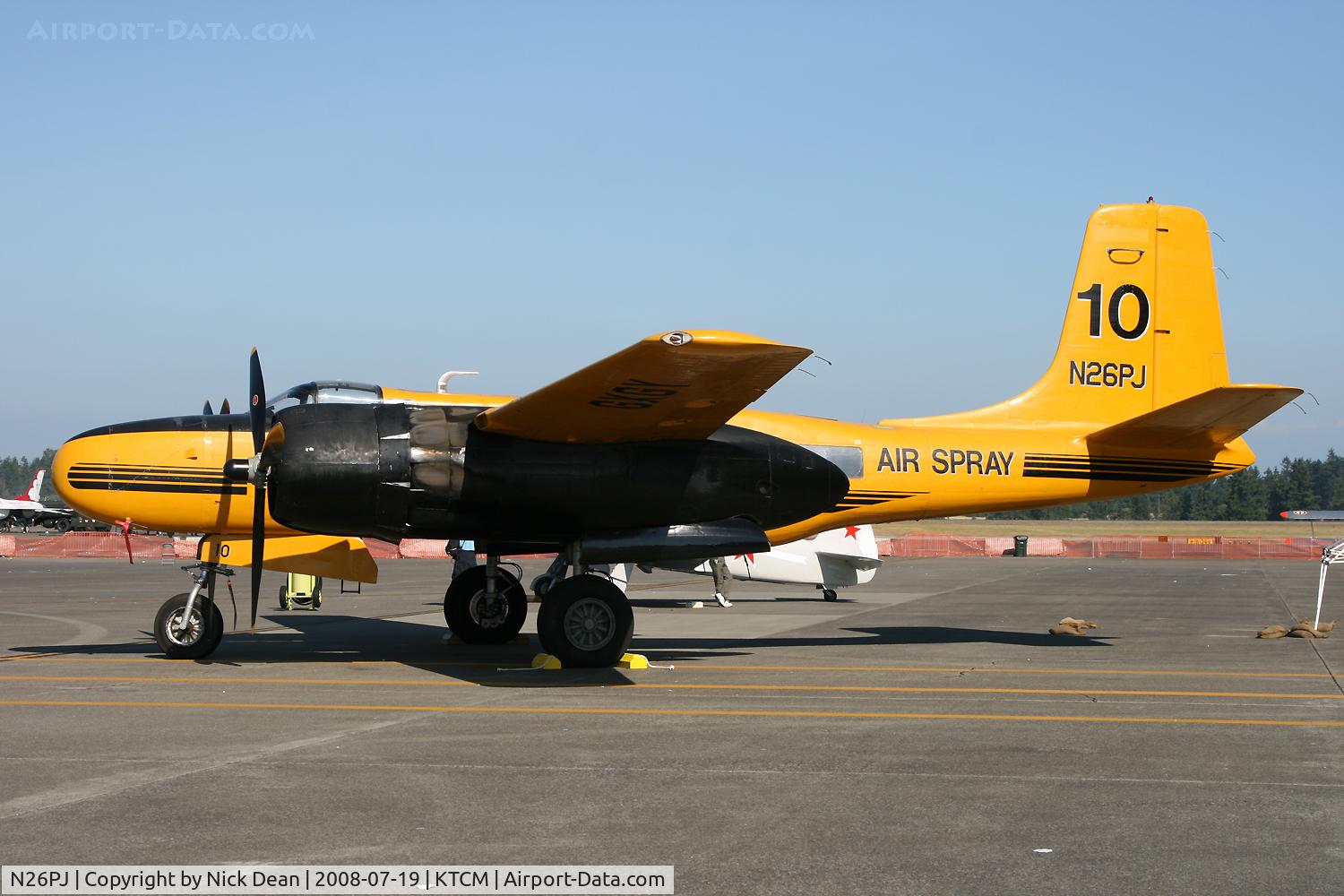 N26PJ, 1944 Douglas A-26C Invader C/N 28987, McChord Airshow