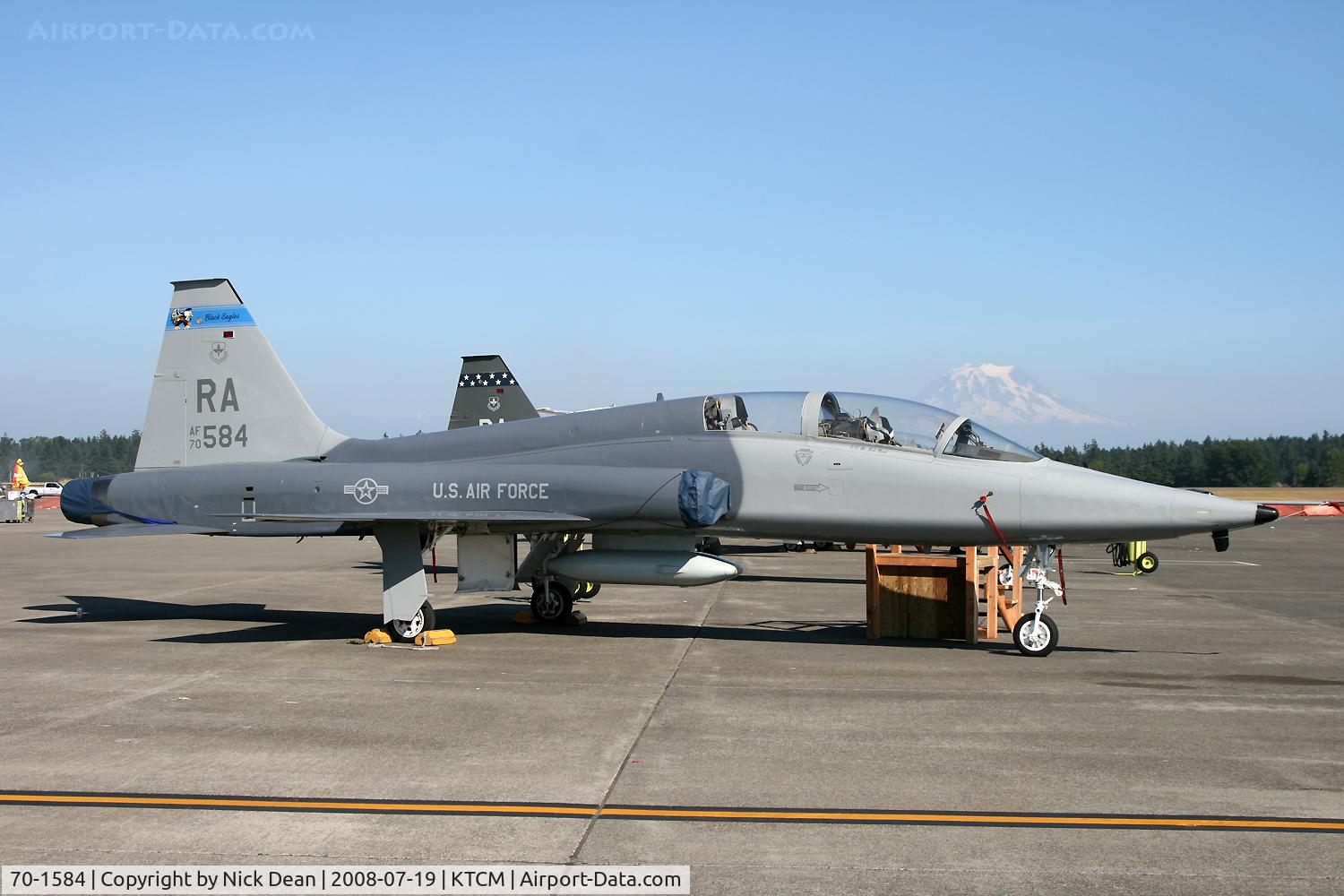 70-1584, Northrop T-38A Talon C/N T.6274, McChord Airshow
