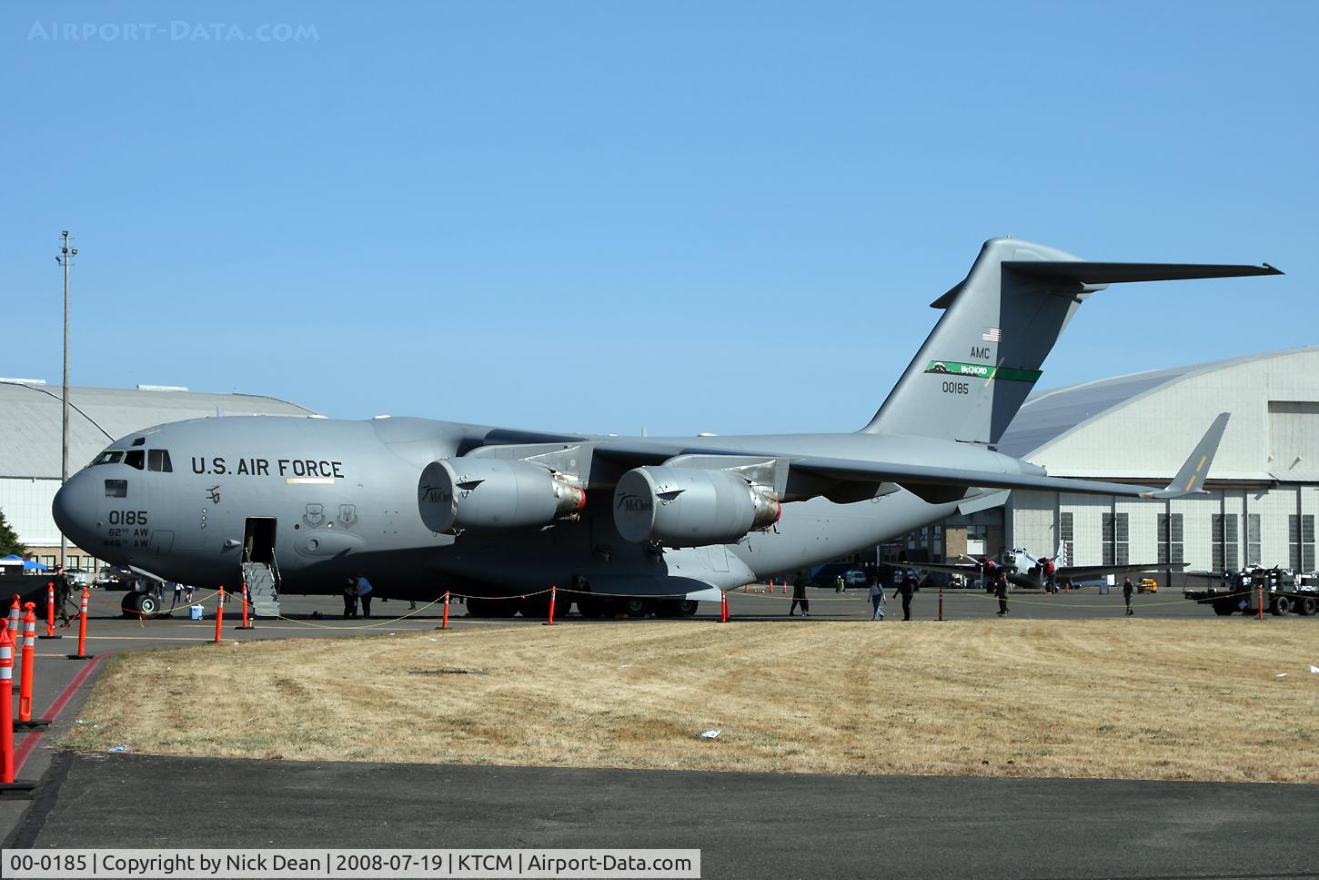 00-0185, 2000 Boeing C-17A Globemaster III C/N 50093/F092, McChord Airshow