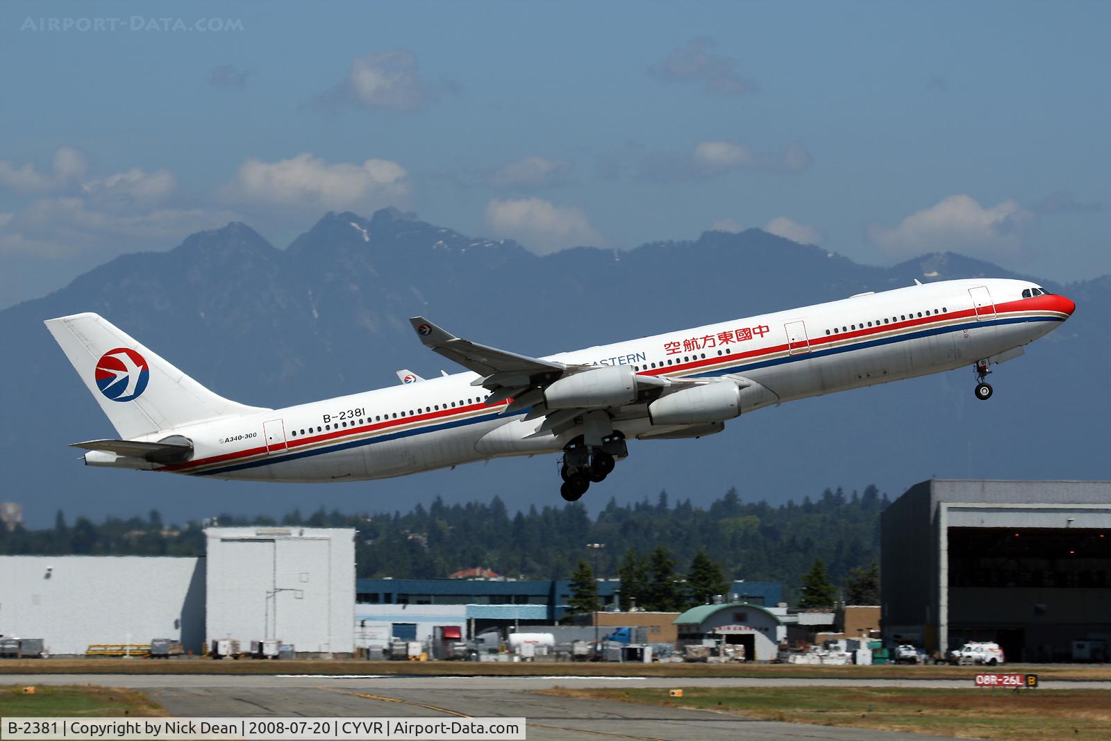 B-2381, 1996 Airbus A340-313X C/N 131, /