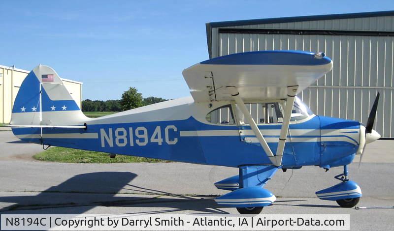 N8194C, 1954 Piper PA-22-135 Tri-Pacer C/N 22-2299, 1954 Piper Tripacer - eBay Sale 10-09-2008