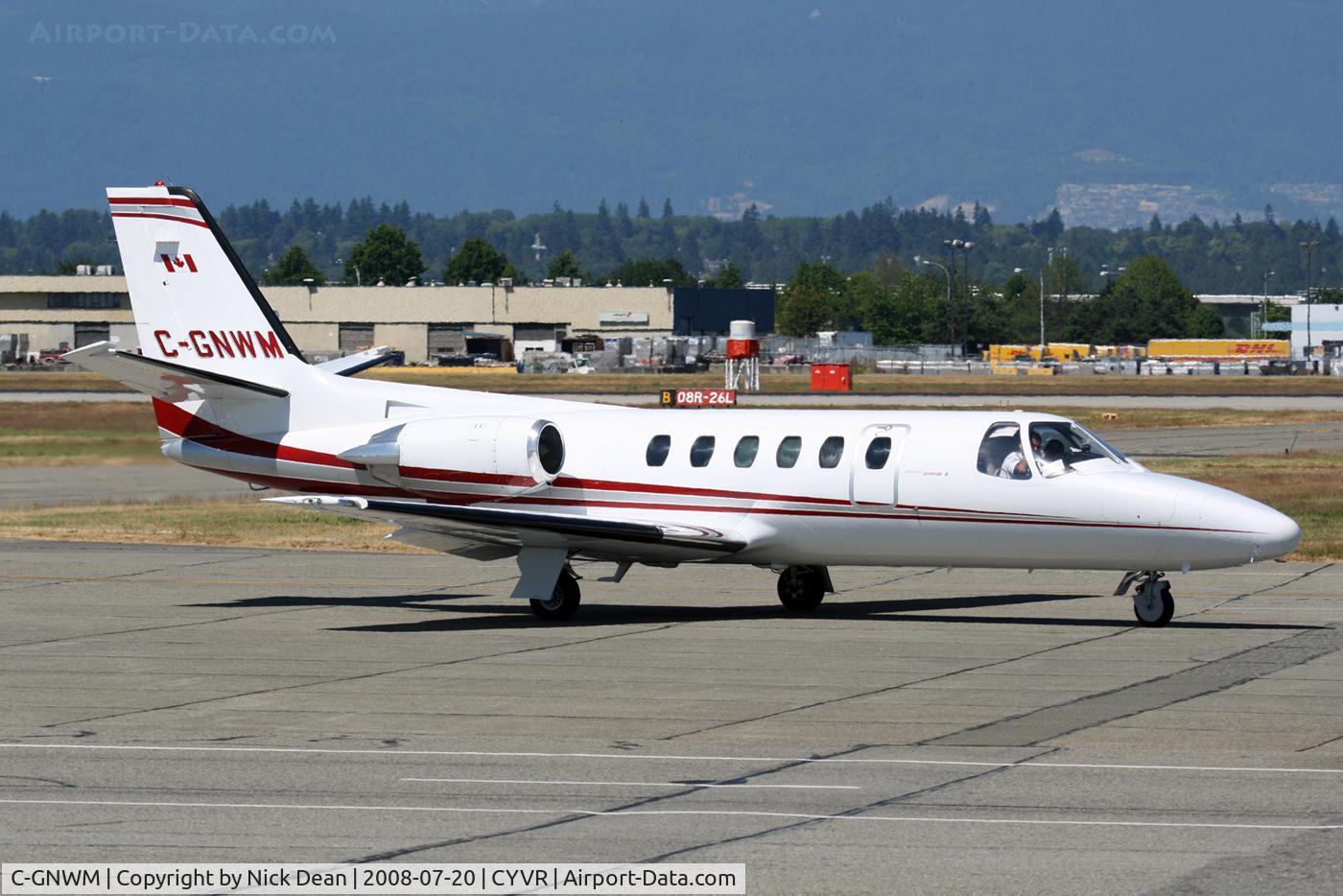 C-GNWM, 1982 Cessna 550 Citation II C/N 550-0410, /