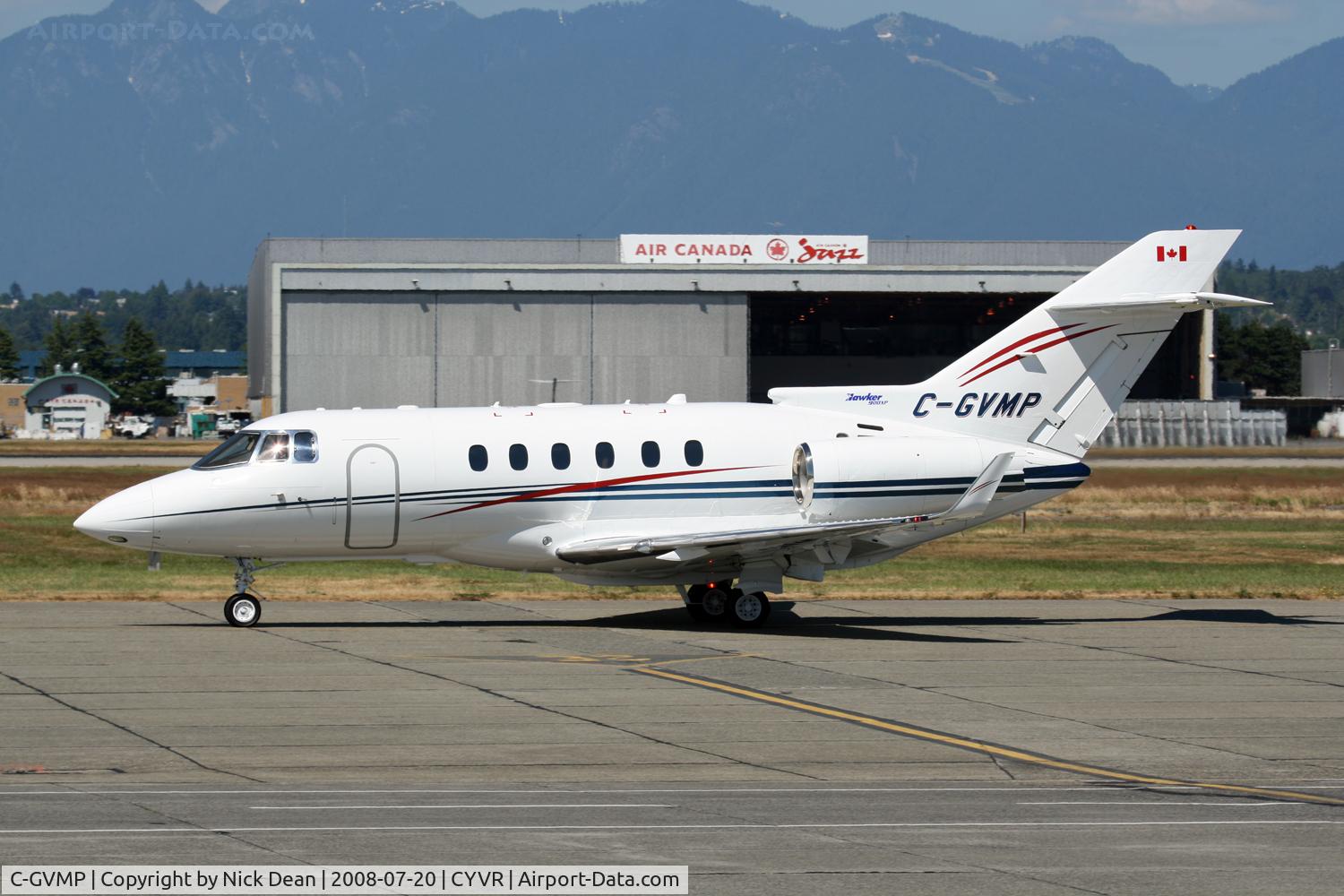 C-GVMP, 2007 Raytheon HAWKER 900XP C/N HA-0015, /