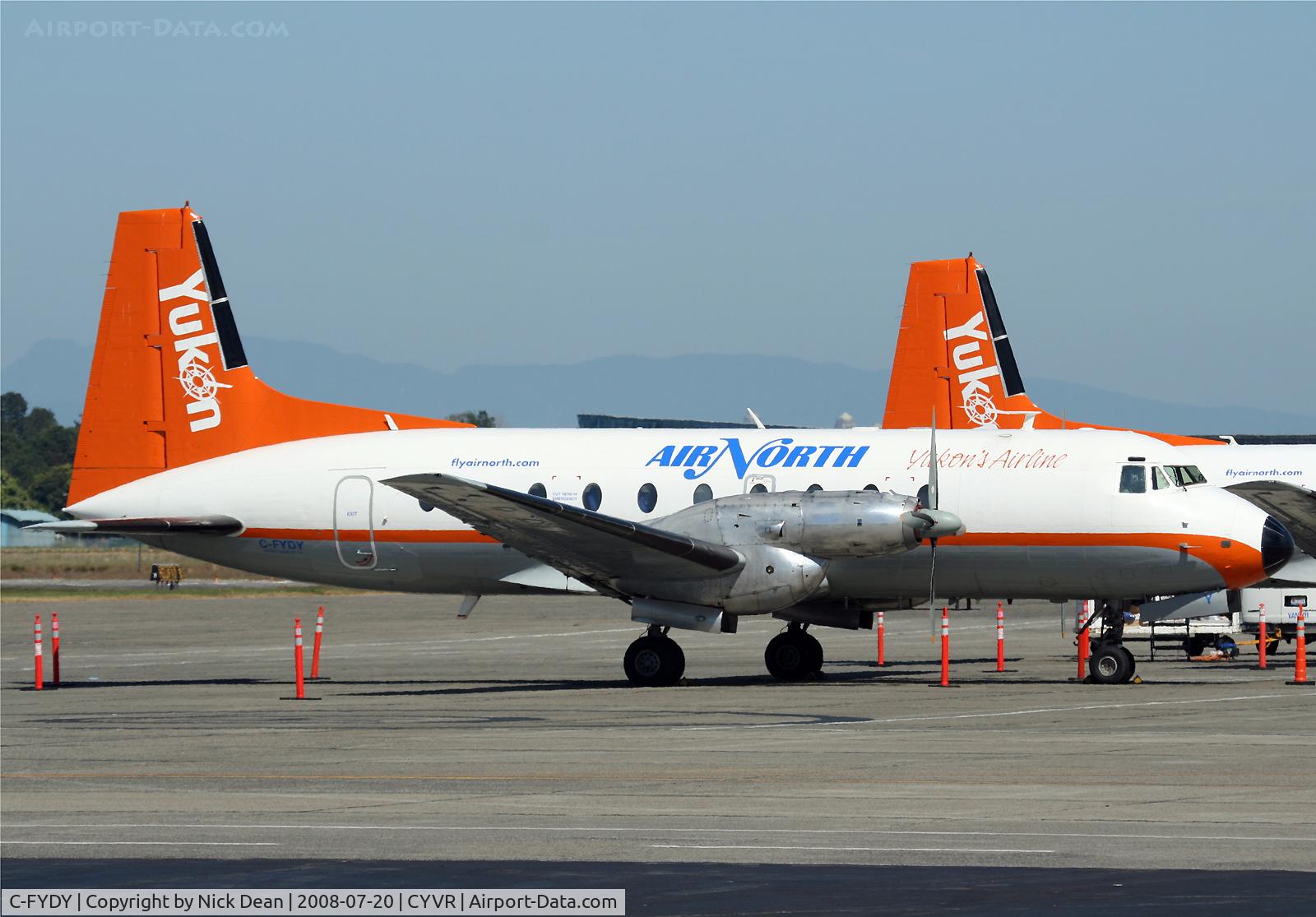 C-FYDY, 1968 Hawker Siddeley HS.748 Series 2A C/N 1661, /