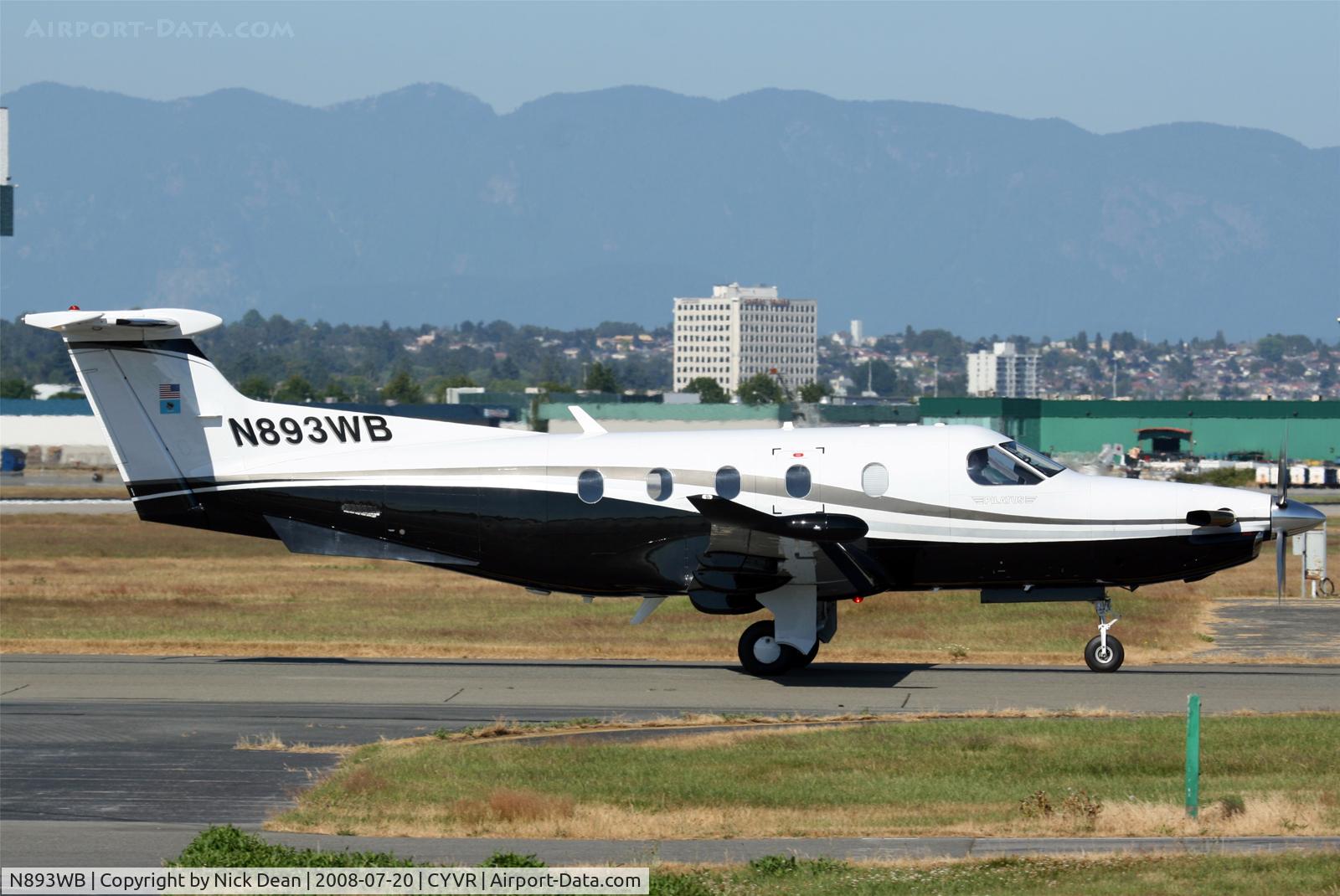 N893WB, 2006 Pilatus PC-12/47 C/N 714, /