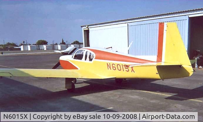 N6015X, 1960 Mooney M20A C/N 1603, 1960 Mooney M20A
