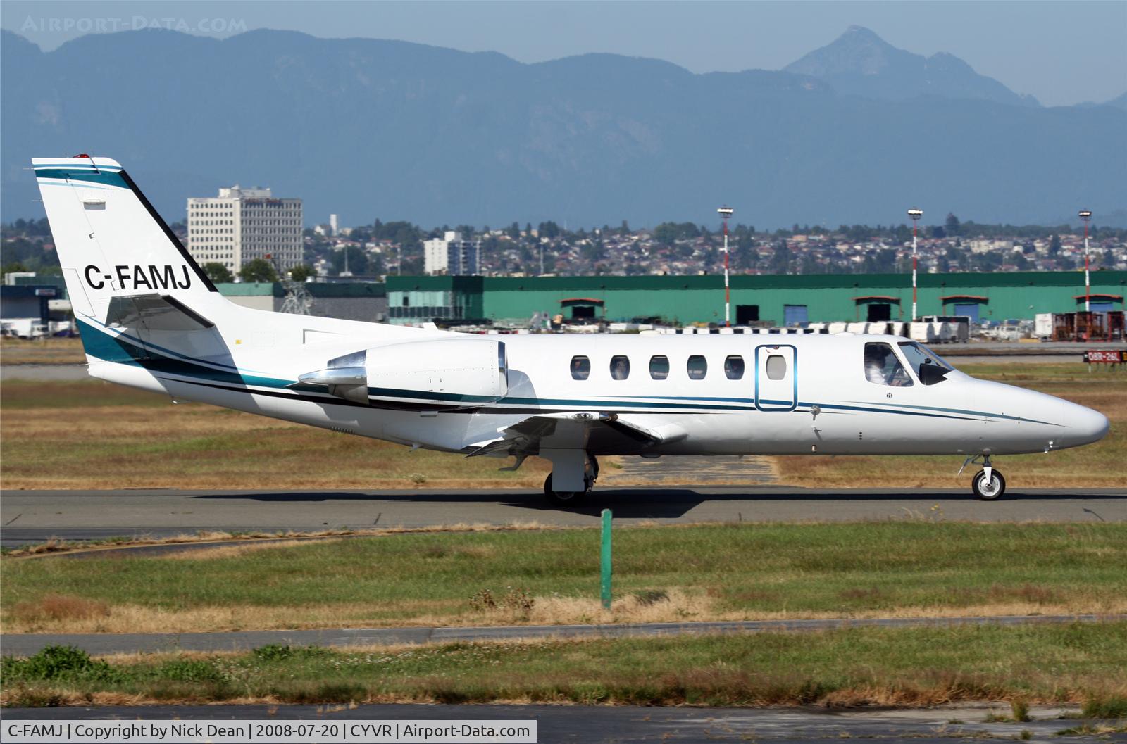 C-FAMJ, 2000 Cessna 550 Citation Bravo C/N 550-0931, /