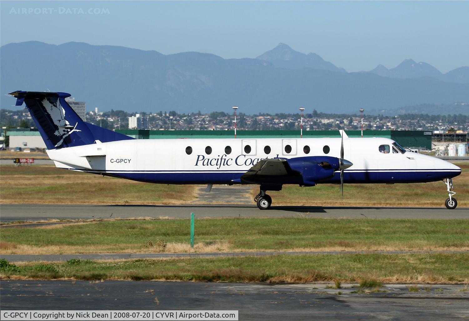 C-GPCY, Beech 1900C C/N UB-45, /