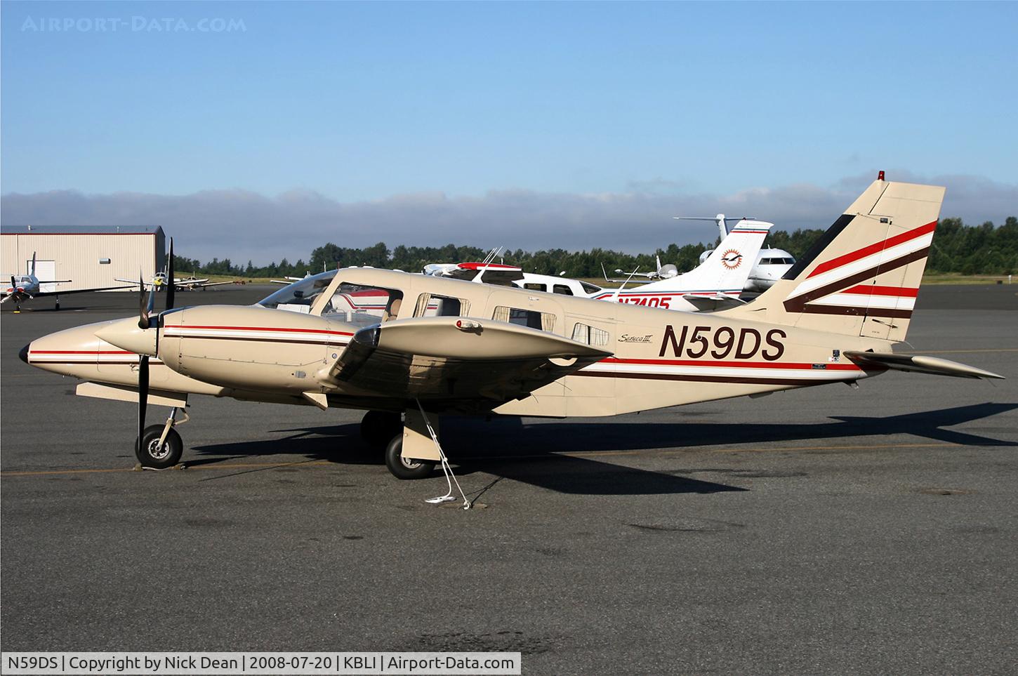 N59DS, 1981 Piper PA-34-220T C/N 34-8133065, /
