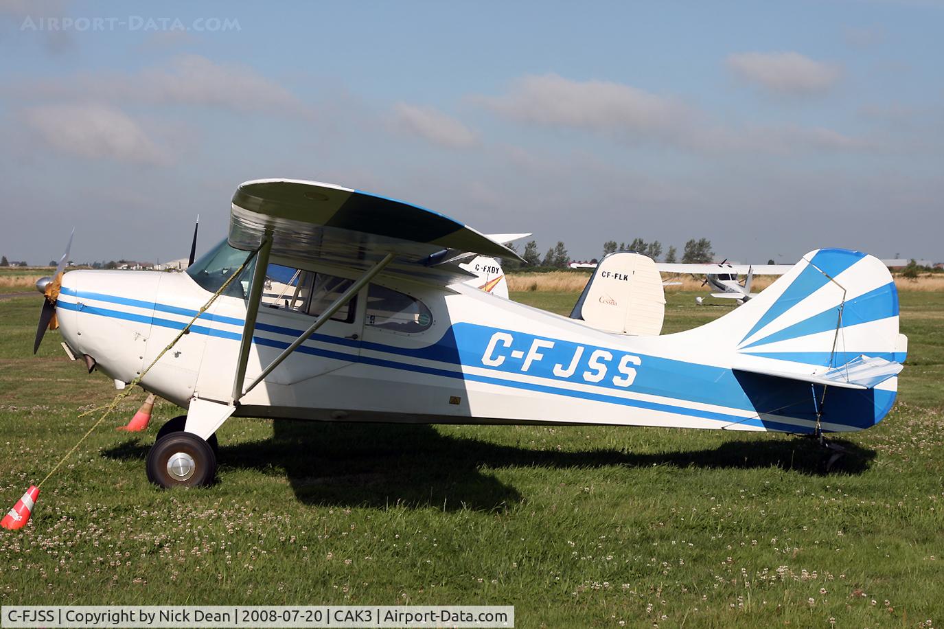C-FJSS, 1948 Aeronca 11BC Chief C/N 11BC-164, Delta Airpark BC
