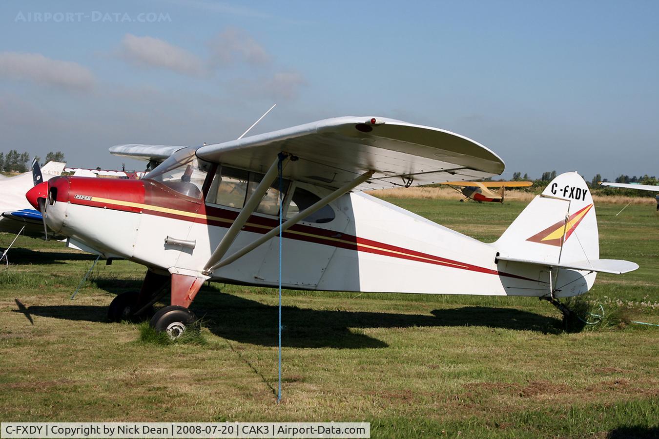 C-FXDY, 1949 Piper PA-16 Clipper C/N 16-82, Delta Airpark BC