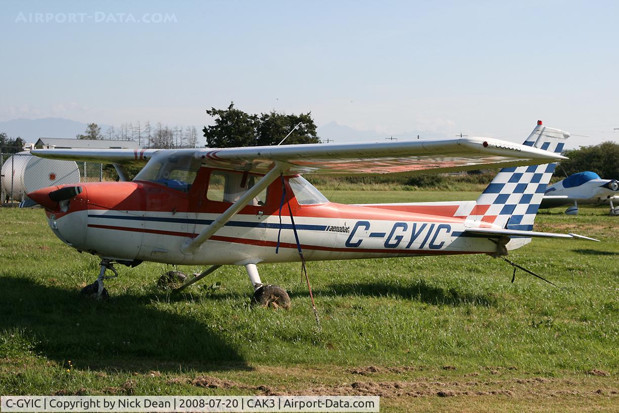 C-GYIC, 1976 Cessna A150M Aerobat C/N A1500711, Delta Airpark BC